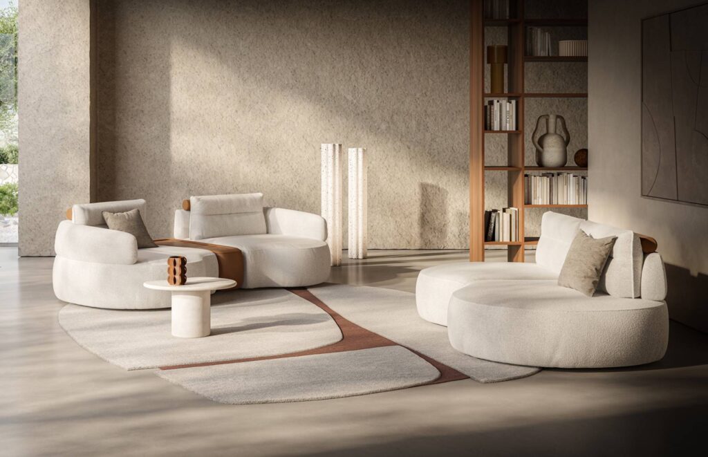 Divano halo collezione Atelier